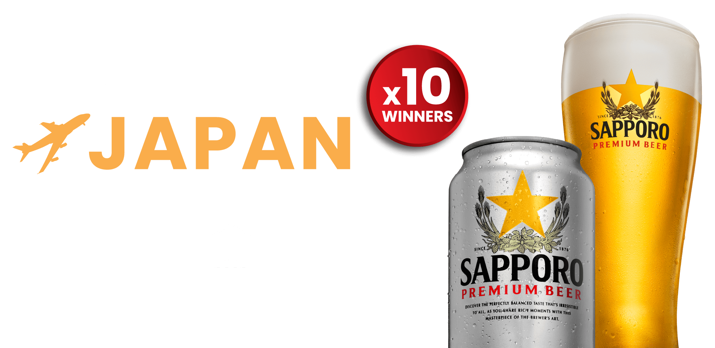 Win a Trip to Japan. Worth RM30,000 for 2. X10 Winners