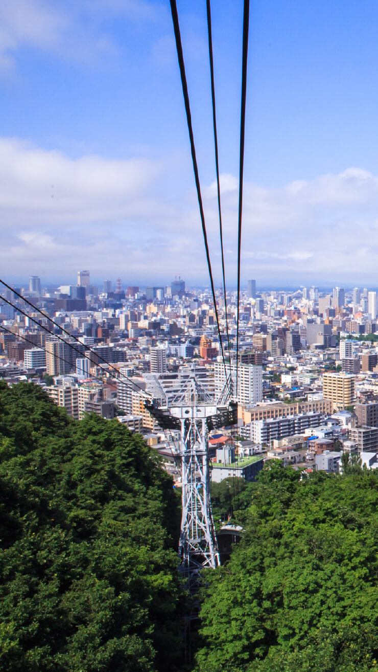 MT. Moiwa Ropeway Sunset